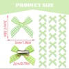 TELAIN Elegant Mini Hair Bows for Girls, Set of 20