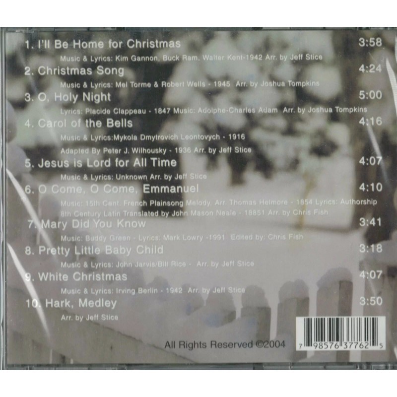 Chancellors Quartet Home For Christmas CD Brand NEW Southern Gospel