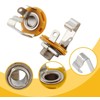 RUNCCI-YUN 6,35mm 1/4 Inch Female Guitar Input Jack,6,35mm TS Mono