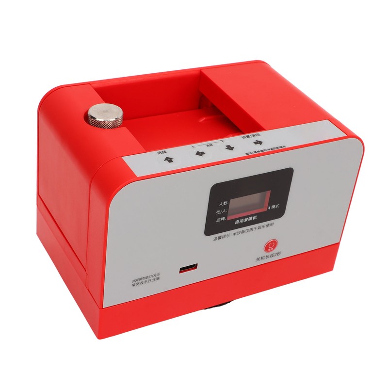 Playing Card Machine Smart Mini Automatic Deck Shuffler Electric Card