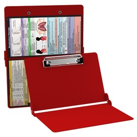 WhiteCoat Clipboard- Red - Respiratory Edition