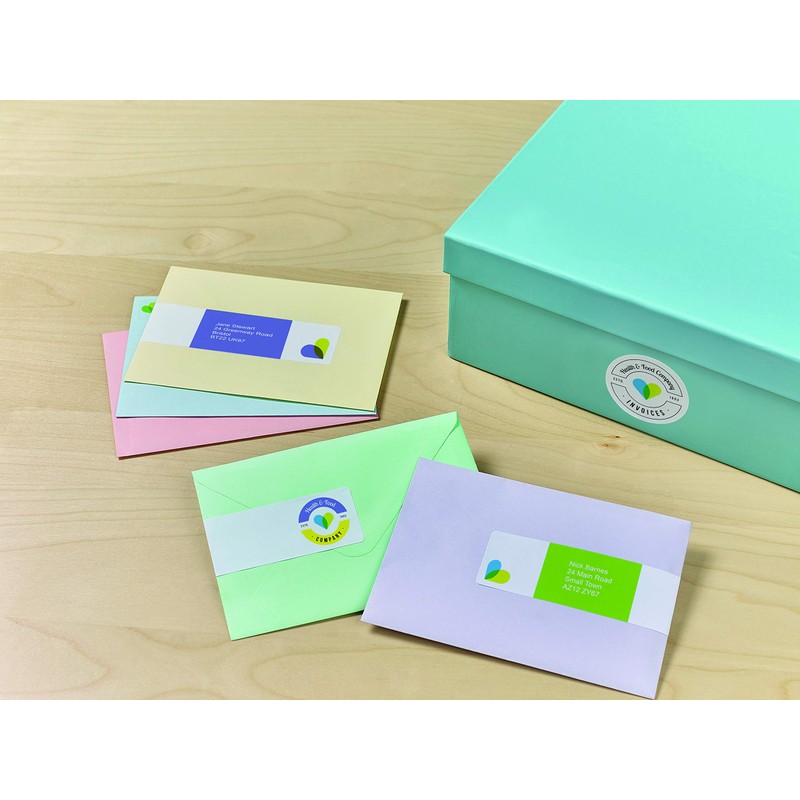 Avery L7200-40 Printable, Customisable Wraparound Labels, Laser Printers, 4 Labels