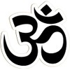 Om Symbol – Small Bumper Sticker or Laptop Decal (2.75"