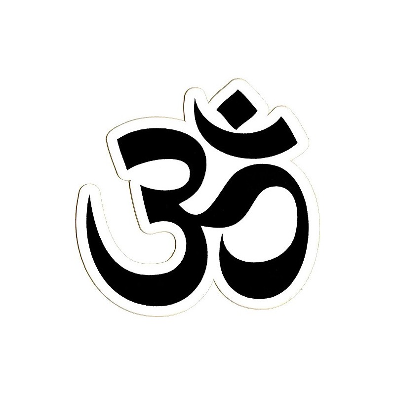 Om Symbol – Small Bumper Sticker or Laptop Decal (2.75"