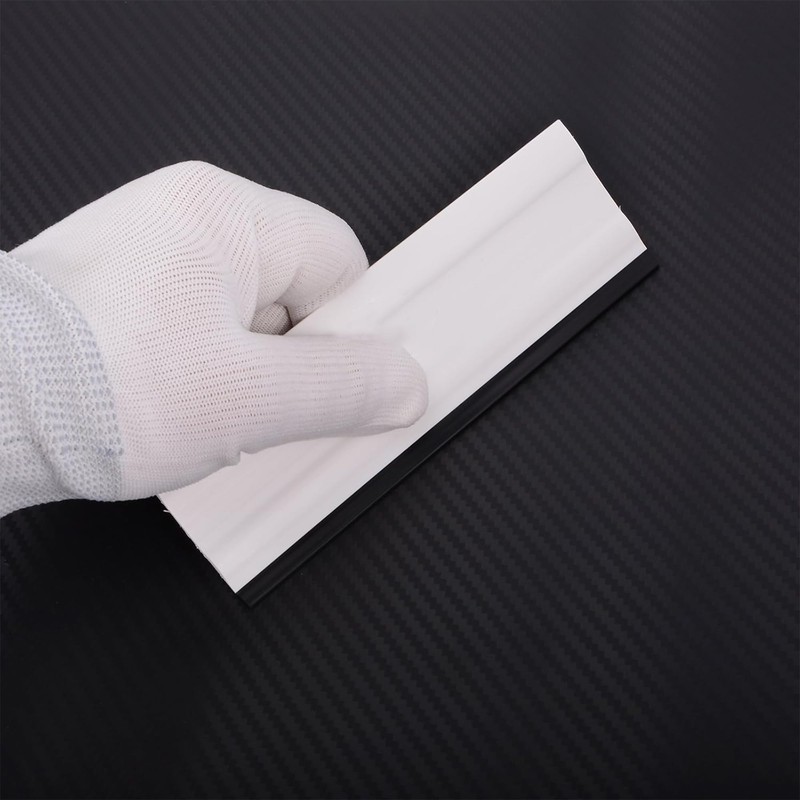 YAZZT Car Film Squeegee Spatula, Set of 2 White Rubber