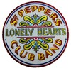 The Beatles SGT Pepper Logo Oversized Patch