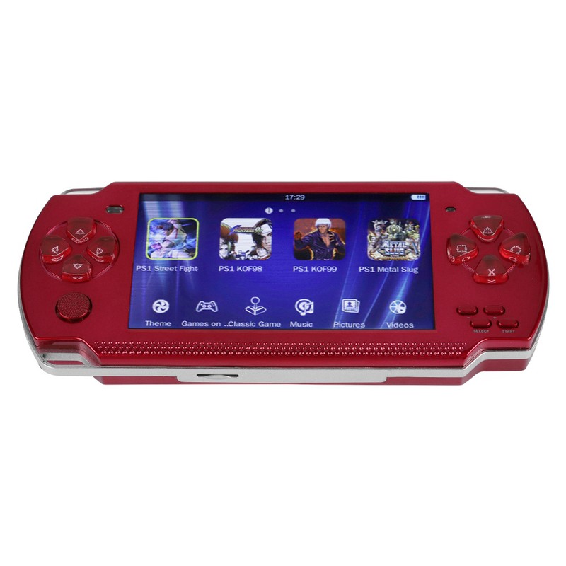 LCD Smooth Gaming Handheld Video Game Console Comfortable Typing Video