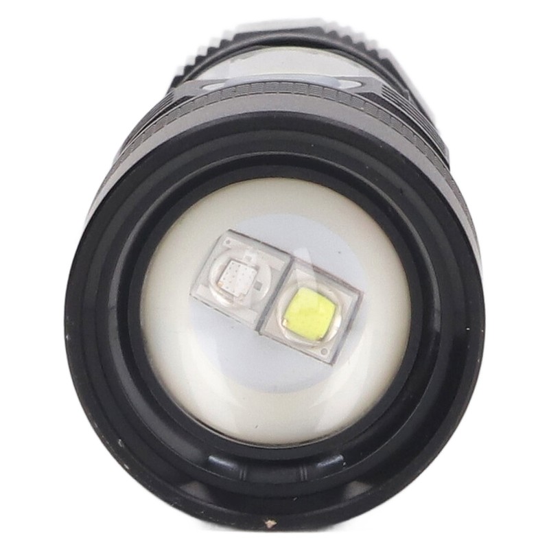 LED Flashlight Rechargeable Torch LED Pocket Flashlight with COB Light