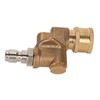 Quick Connecting Pivoting Coupler Attachment 1/4in for Pressure Washer Nozzle