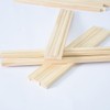 JIHUOO 10 Pcs 30 cm Square Wooden Dowel Rods Unfinished
