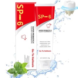 BEAUTRAVA Sp-6 Ultra Toothpaste,Sp - 6 Probiotic Toothpaste,Deep Cleaning Care Toothpaste,Fresh Breath(1PCS)