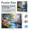 Mushroom 1000 Piece Puzzle for Adults, Jigsaw Puzzles 1000 Pieces