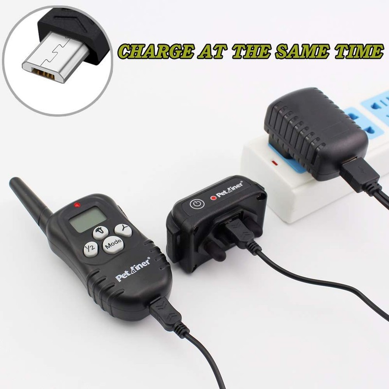 Petrainer Upgraded Model Rechargeable & Waterproof Remote Dog Training Collar