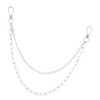 Buzz Selection AC170 Wallet Chain, Chain, Belt, Keyring, Simple, Stylish,