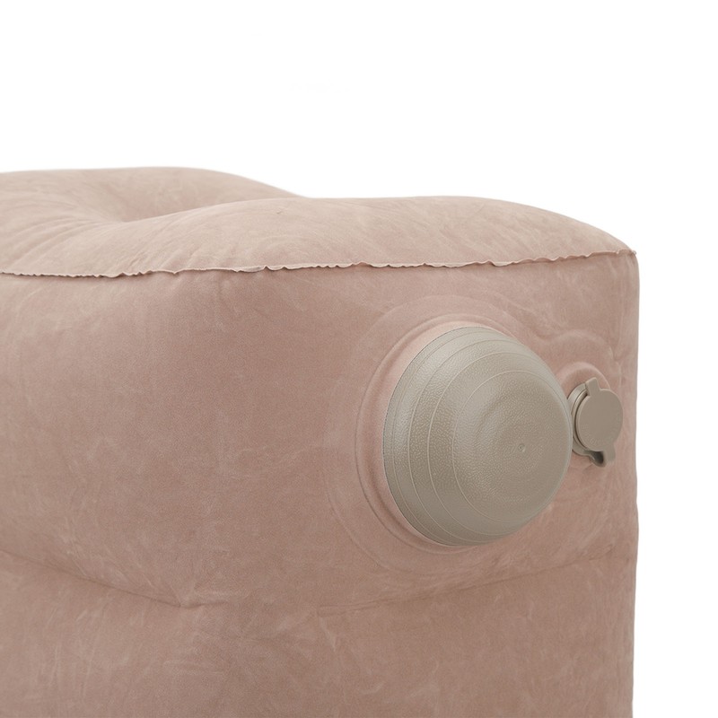 Inflatable Foot Rest Pillow Washable Lightweight Portable Inflatable Footrest Cushion