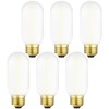 Leools T14 LED Bulb,6W E26 LED Bulb Dimmable Equivalent E26