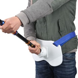 PELLOR Fishing Fighting Belt, 362° Adjustable Fishing Rod Holder with with EVA Padded for Saltwater Freshwater