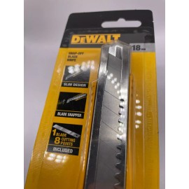 Dewalt NEW DeWalt DWHT10038 18mm Single Blade Snap-Off Knife  USA SHIPPING - With 20 Extra Blades