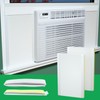 Window Air Conditioner,Side Insulated Foam Panel, Summer/Winter Heat and Draft