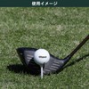 Tabata GV1423 PWBL45 Golf Non-Breakable Heavy Duty Tee, Low Resistance