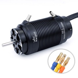 KingVal Replacement 4092 1520KV Brushless Motor with Water Cooling Jacket Unit Compatible with RC Boat
