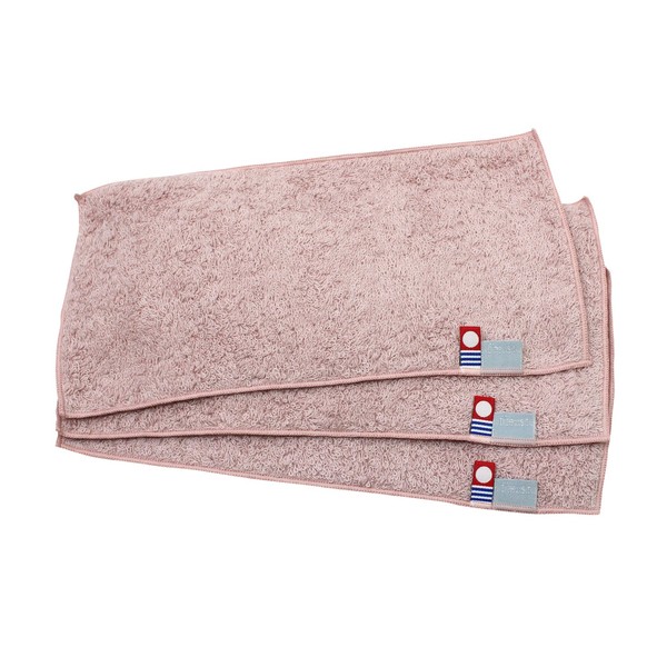 上西 Industrial Half Handkerchief Pink 13 X 25 Bath Towels Certified First Color 16 K61240 – Pk 3 3 Piece