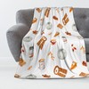 Luxury Fall Throw Blanket for Couch - Super Soft Flannel