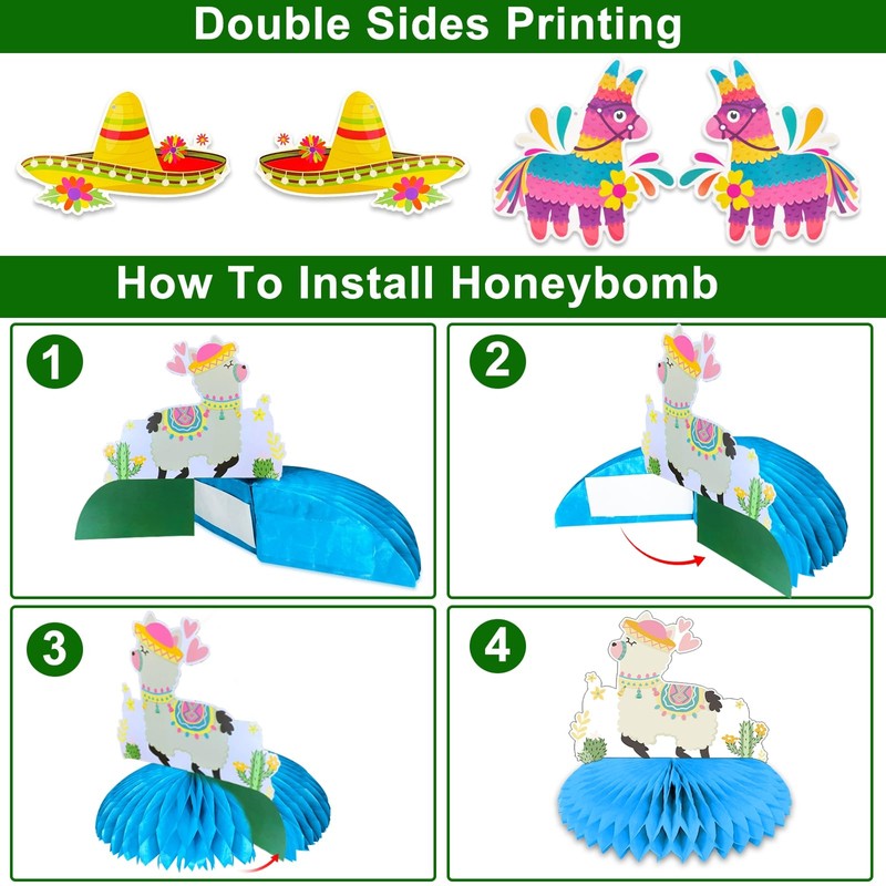 18 Pack Cinco De Mayo Party Decorations