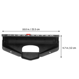 Kisangel 4pcs Table Hockey Accessories Air Hockey Billiards Accessories Desktop Accessories Plastic Scoring Units Foosball Balls Replacement Hockey Table Score Air Hockey Score Keeper Puck