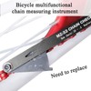Outbit Bike Chain Checker, Professional 12 Speed Bicycle Chain Wear