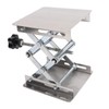 Stainless Steel Lab Jack Scissor Stand Platform 4x4in Expandable Height