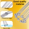 2pcs Ball Whisks, 12 Inch and 10 Inch Egg Whisks