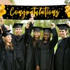 Congratulations Yard Banner Class of 2025 Graduation Party Decorations Gold