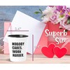 Inspirational Shot Glass 1.5 oz - Nobody s Work Harder