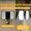 UME 19W LED Flood Light Motion Sensor Outdoor, 2 Adjustable