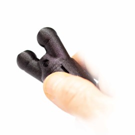 XTRM SNFFR The Sensational Aroma Amber Bottles Screw Twist Attachment to Your Bottle (Leak-Proof SNFFR Large Black)