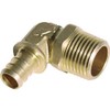 SharkBite 1/2 Inch Crimp 90 Degree MNPT Male Adapter Elbow,
