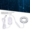 Microscope Lighting Lamp Spiral Buckle Adjustable Brightness LED Ring Light