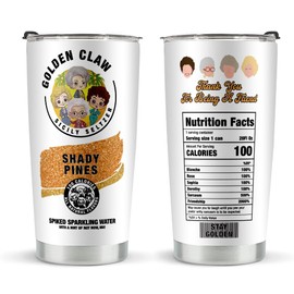 LONGXIN Gifts for Friends Golden Claw Tumbler Golden Movie Tumbler Friends Gifts for Women Birthday Anniversary Christmas Gifts for Women Best Friend Bestie Stainless Steel Tumblers 20oz