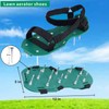 KOSIDA Heavy Strap Garden Aerate Spike Shoes Upgrades Lawn Aerator