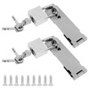 AHUNTTER 2 Pack Shed Locks and Latches with Key Heavy