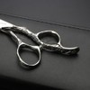 7 Inch Professional Hairdressing Scissors Barber Rose Pattern Hairdressing Scissors