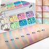 8 Color Face Cheek Highlighter Makeup Palette Shimmer Glitter Iridescent