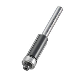 Trend Trade Guided Trimmer, 1/4 Inch Shank, 12.7mm Cut Diameter & 25.4mm Cut Length, Tungsten Carbide Tipped, TR26X1/4TC