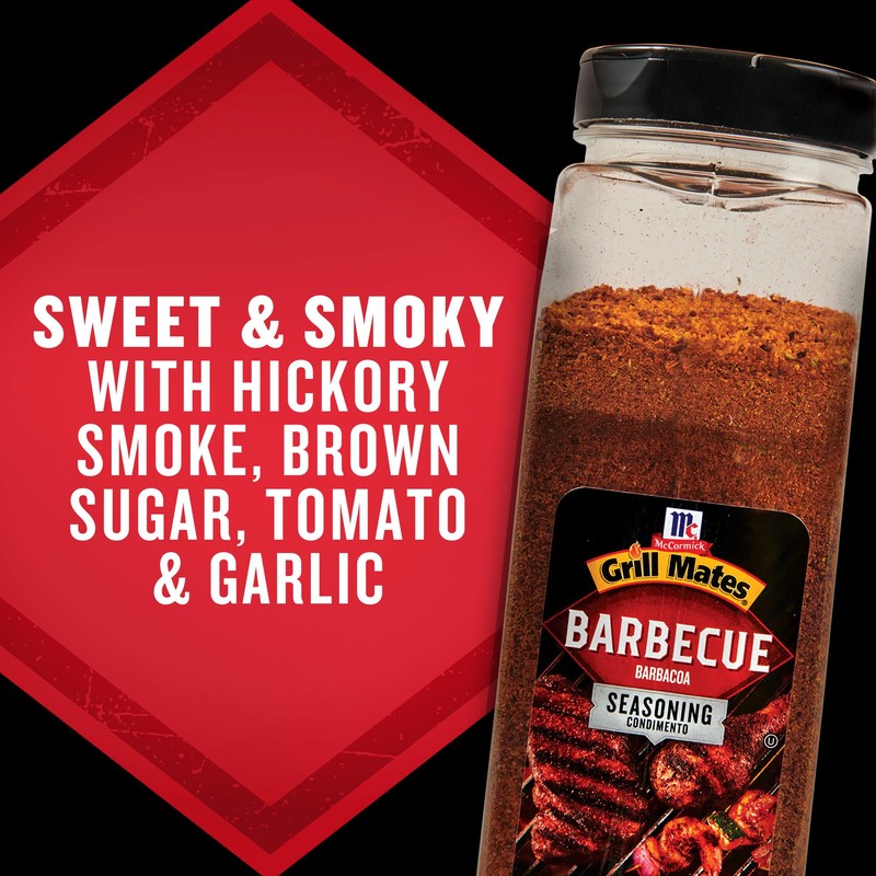 McCormick Grill Mates Barbecue Seasoning, 27 oz - One 27