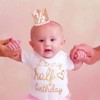 [YUWENW] ハーフバースデー 誕生日 王冠 1個セット 王冠帽子 飾りバースデーハット 誕生日帽子 ケーキ キラキラ