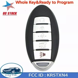 SUPALAND 2 For 2019 2020 2021 Nissan Rogue Smart Keyless Remote Car Key Fob 285E3-6RR7A