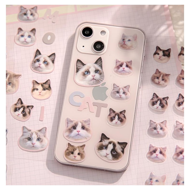 Collage Material Seal, Flake Seal, Sticker, Large Volume, Notebook, Stylish,