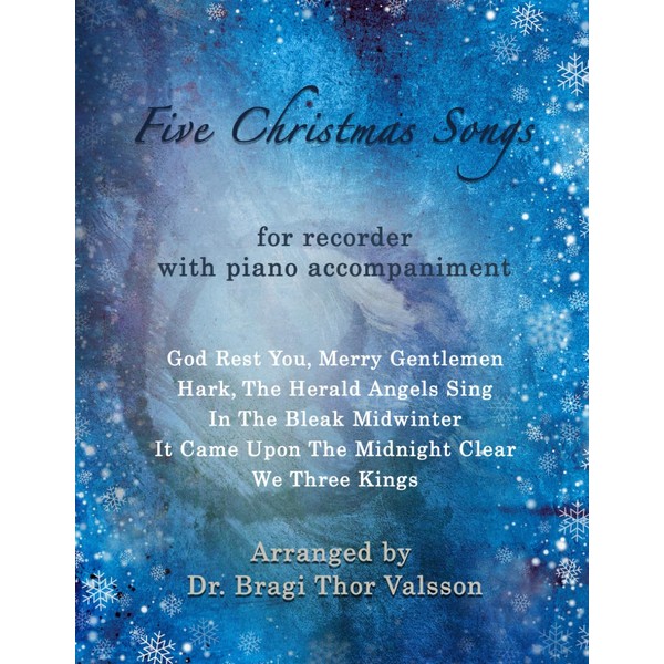 Five Christmas Songs - Recorder with Piano accompaniment