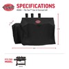 Char-Griller® 3-Burner Dual Fuel Expandable Propane Gas and Charcoal Outdoor